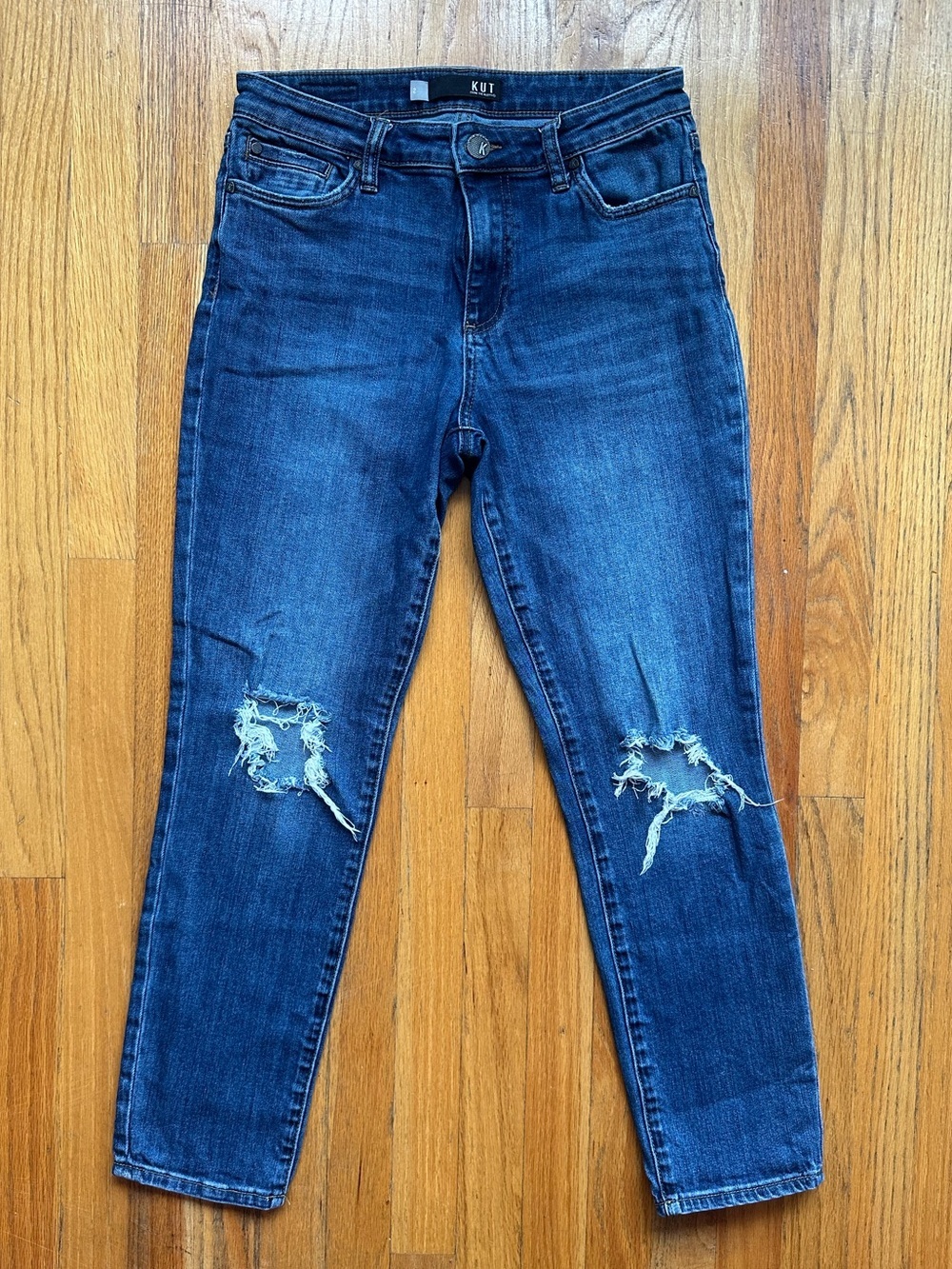 Kut from the Kloth Catherine High-Rise Boyfriend Jeans